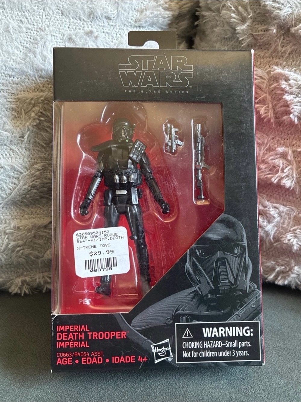 Star Wars Black Series IMPERIAL DEATH TROOPER 3.75" Action Figure Exclusive